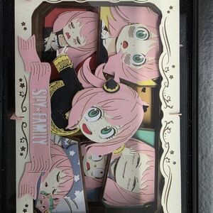Anime Character Art Puzzle - Pink and Black